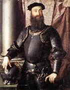BRONZINO, Agnolo Portrait of Stefano IV Colonna Spain oil painting artist